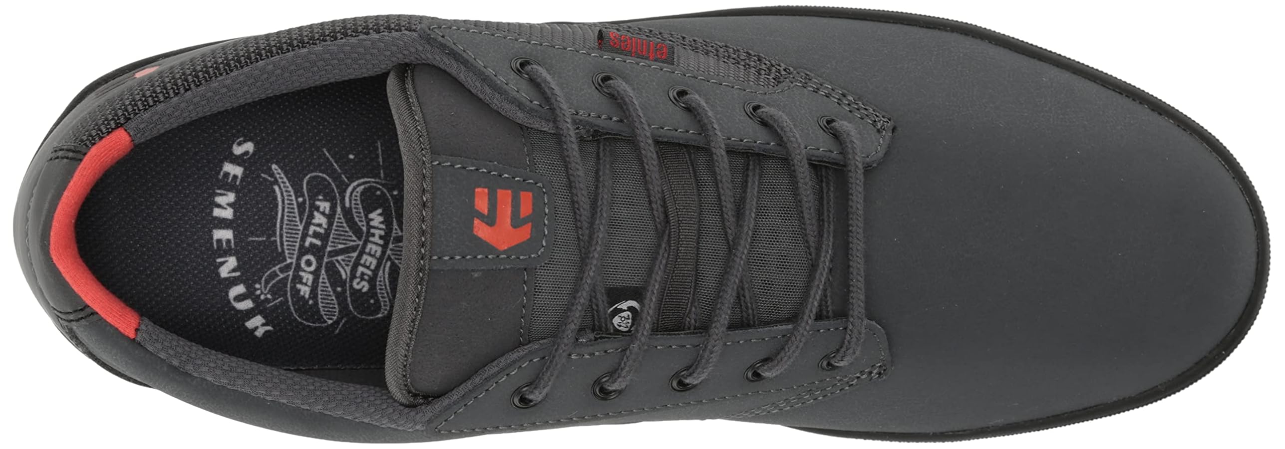 エトニーズ　25cm JAMESON MID CRANK 黒　新品　箱なし 在庫セール ETNIES / JAMESON MID CRANK -BROWN BLACK